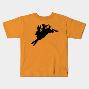 Jack Rabbit Cowboy Kids T-Shirt